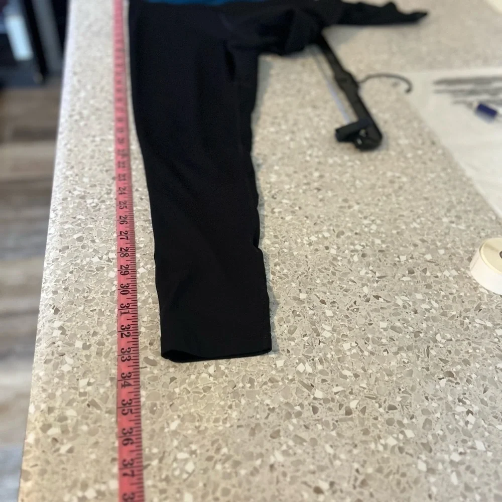 Nike Pro Intertwist Women's Leggings Black Purple Blue Compression Pants Large